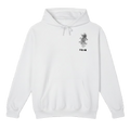 Hoodie Dragon White