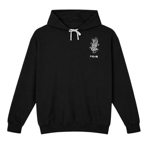 Hoodie Dragon Black